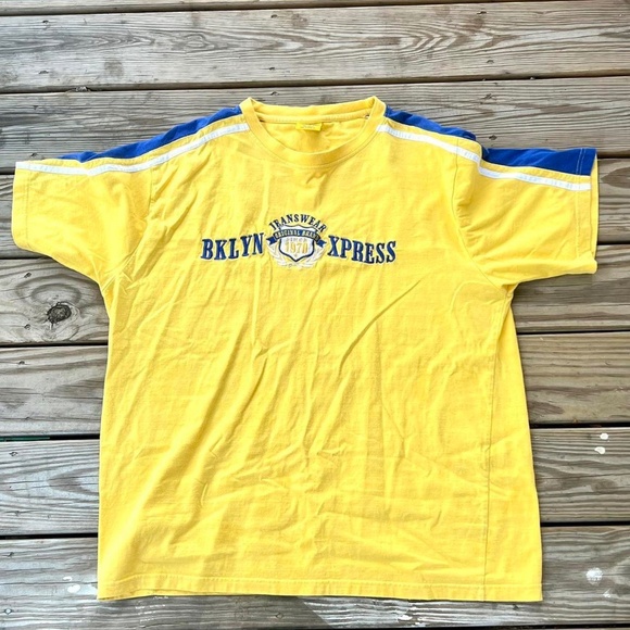 Yellow Vintage Brooklyn Express Shirt. - Picture 1 of 4